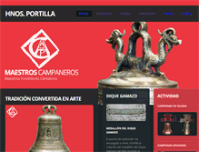 Tablet Screenshot of campanashportilla.com